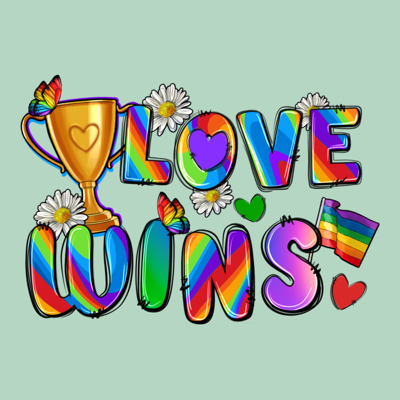 Love Wins Classic Tee by Zillion Design Studio | Teevron