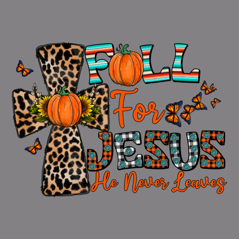 Fall For Jesus He Never Leaves Heavyweight Hoodie by CowhideDigitalArt | Teevron