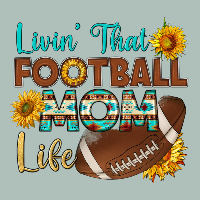 Livin' That Football Mom Life Heavyweight Hoodie by HRA Design Shop | Teevron