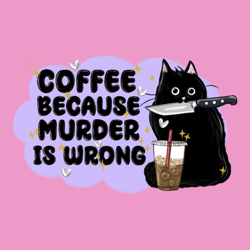 Coffee Because Murder Is Wrong Urban Hoodie by MaliasSmallBusiness | Teevron
