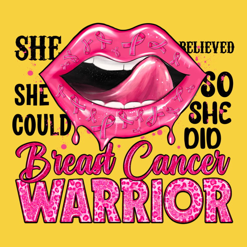 Breast Cancer Warrior Lips Premium Sweatshirt by JahusDesignShop | Teevron
