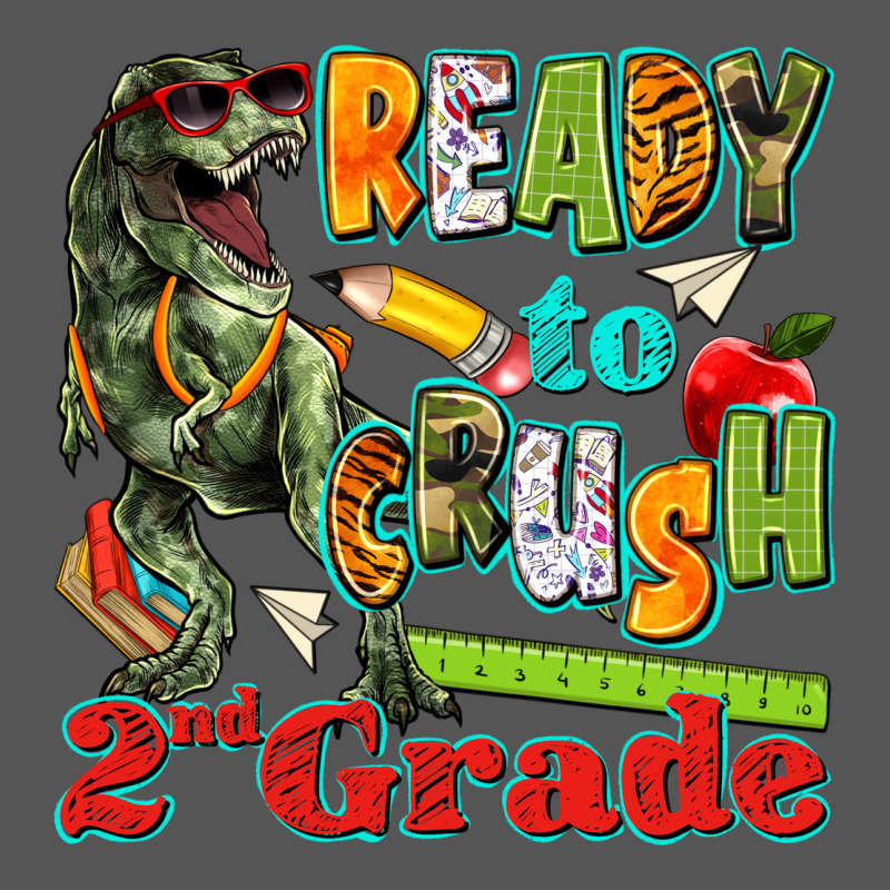 Ready To Crush Second Grade Zipper Hoodie by texasbilliewilder | Teevron