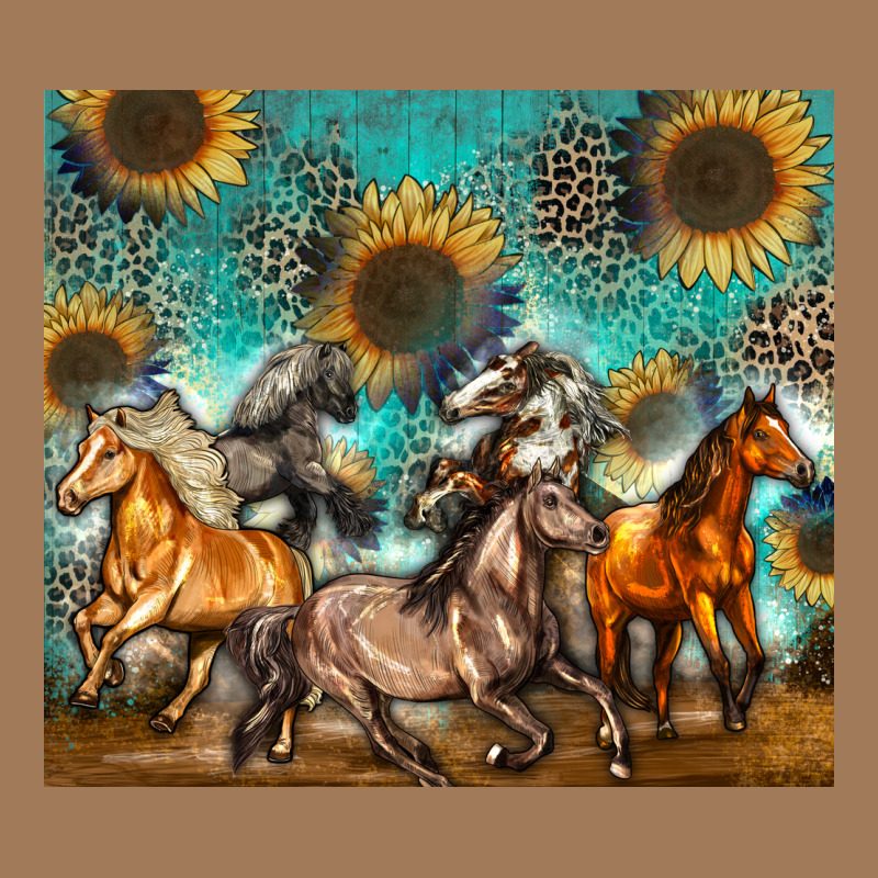 Western Horses Classic Tee by Zillion Design Studio | Teevron