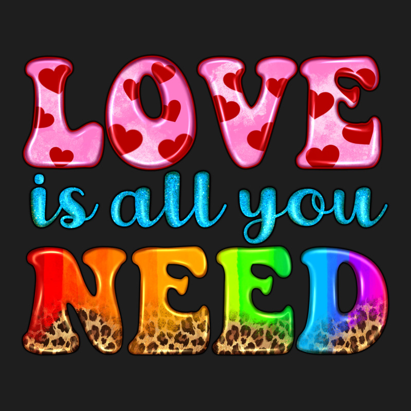 Love Is All You Need Heavyweight Hoodie by HRA Design Shop | Teevron