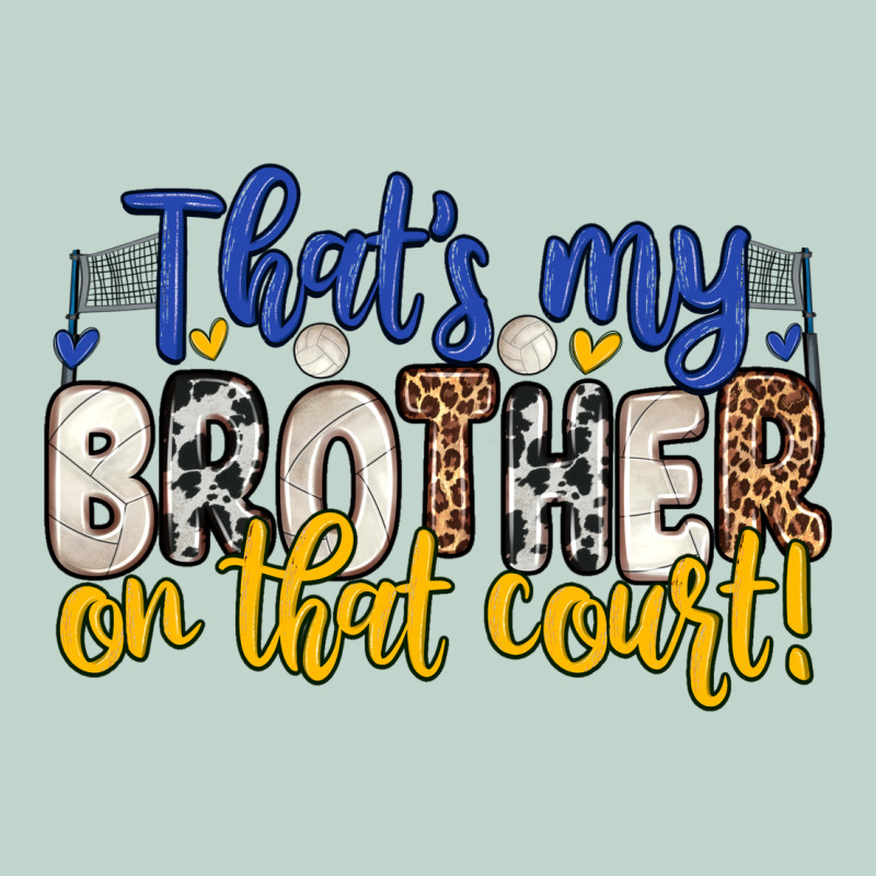 That S My Brother On That Court Zipper Hoodie by Zillion Design Studio | Teevron