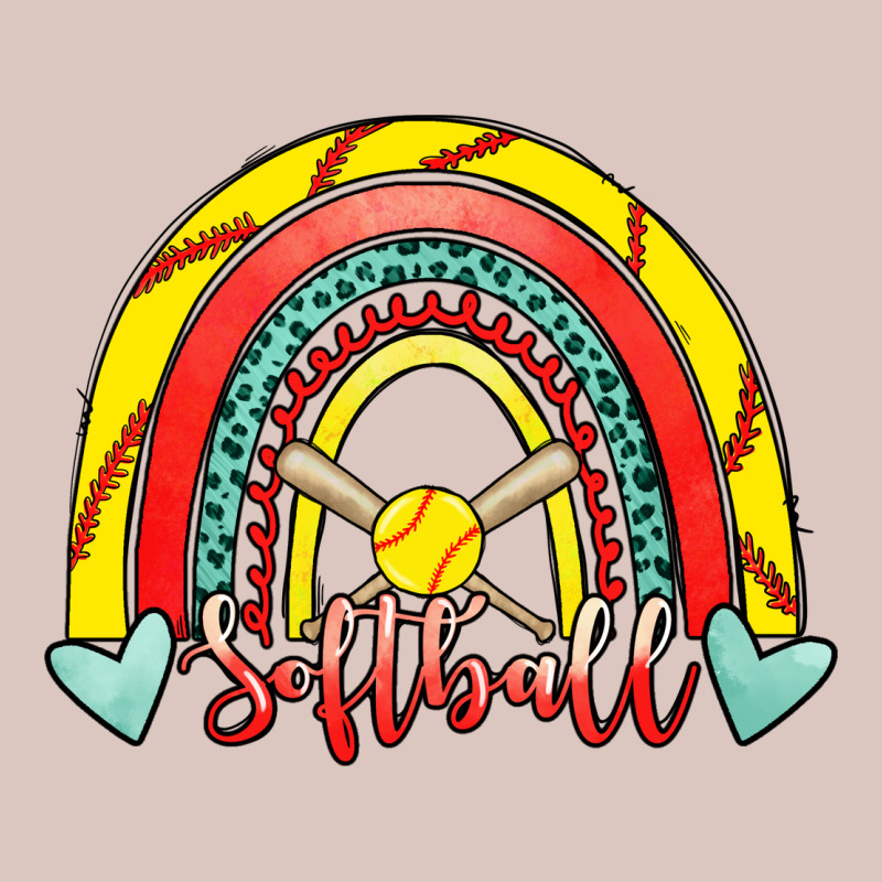 Softball Rainbow Premium Hoodie by RanaPortraitStore | Teevron
