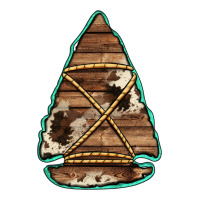 cowhide wooden arrowhead | Teevron
