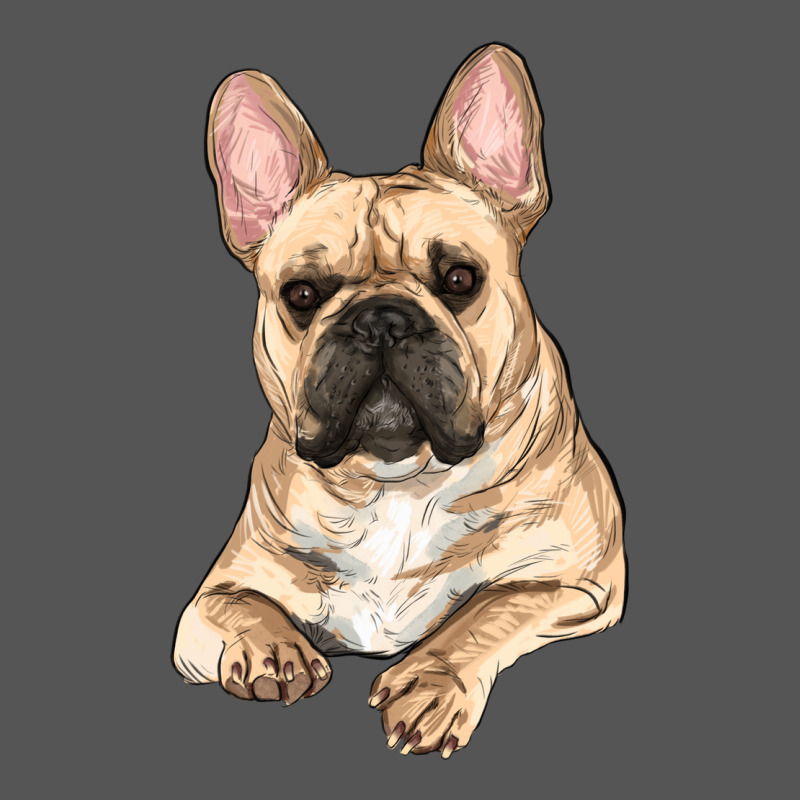 French Bulldog Sitting Zipper Hoodie by RanaPortraitStore | Teevron