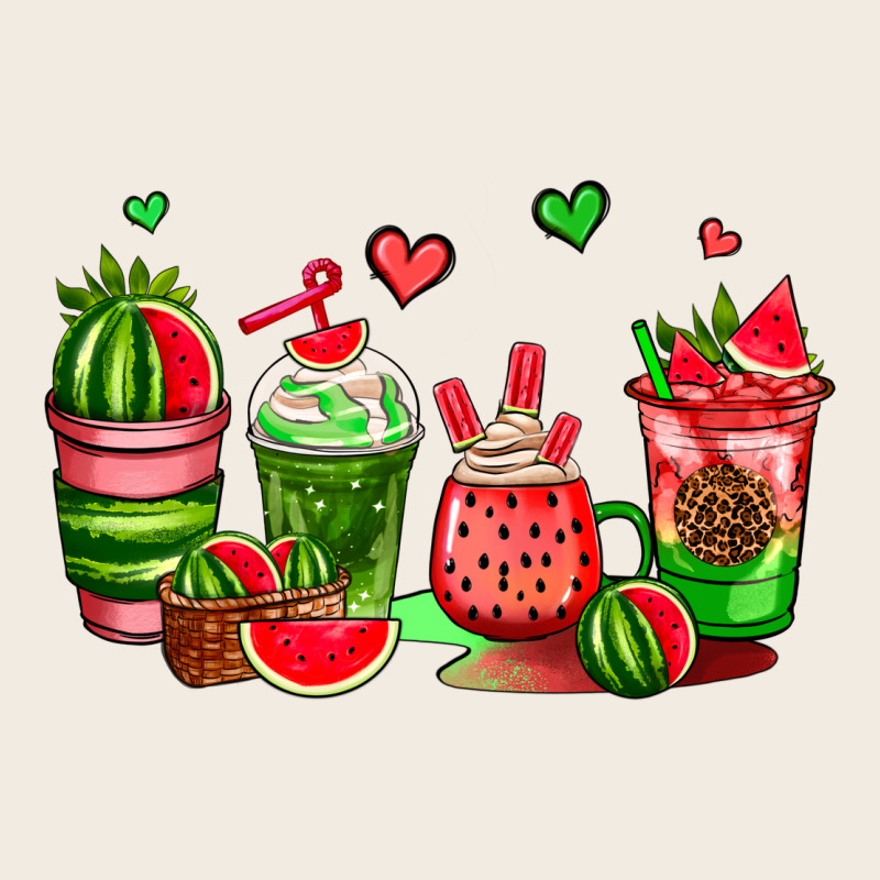 Watermelon Coffee Cups Premium Sweatshirt by AdoDesignShop | Teevron