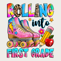 Rolling Into First Grade Zipper Hoodie | Teevron