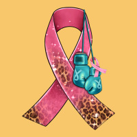 Cancer Ribbon And Boxing Gloves Vintage Hoodie | Teevron