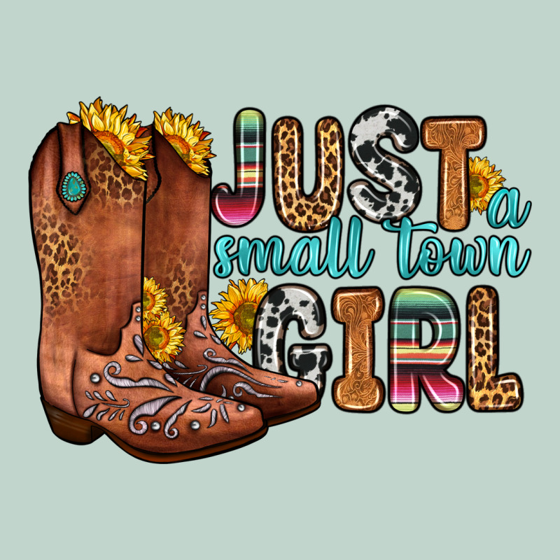 Just A Small Town Girl Zipper Hoodie by Zillion Design Studio | Teevron