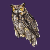 Great Horned Owl Premium Hoodie | Teevron
