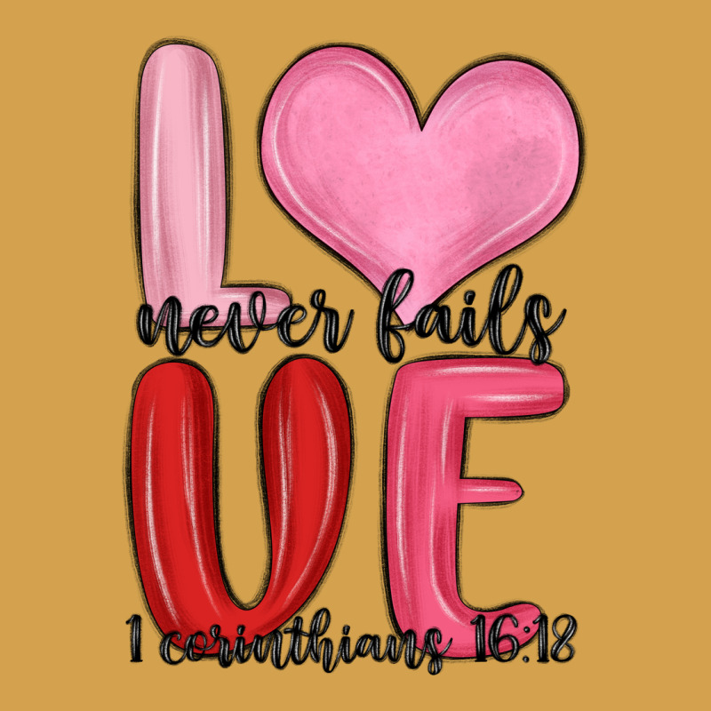 Love Never Fails Valentine S Day Urban Hoodie by MaliasSmallBusiness | Teevron