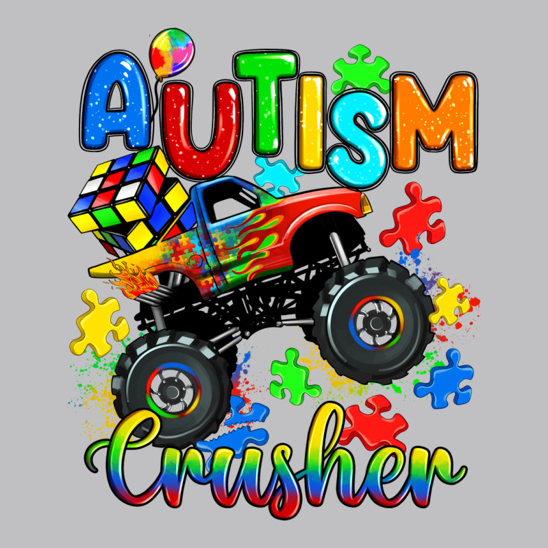 Autism Crusher Long Sleeve Tee by RanaPortraitStore | Teevron