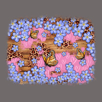 Easter Butterfly Leopard Background Urban Heavy Tee | Teevron