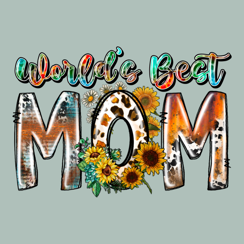 World Is Best Mom Heavyweight Hoodie by RacoonDesign | Teevron