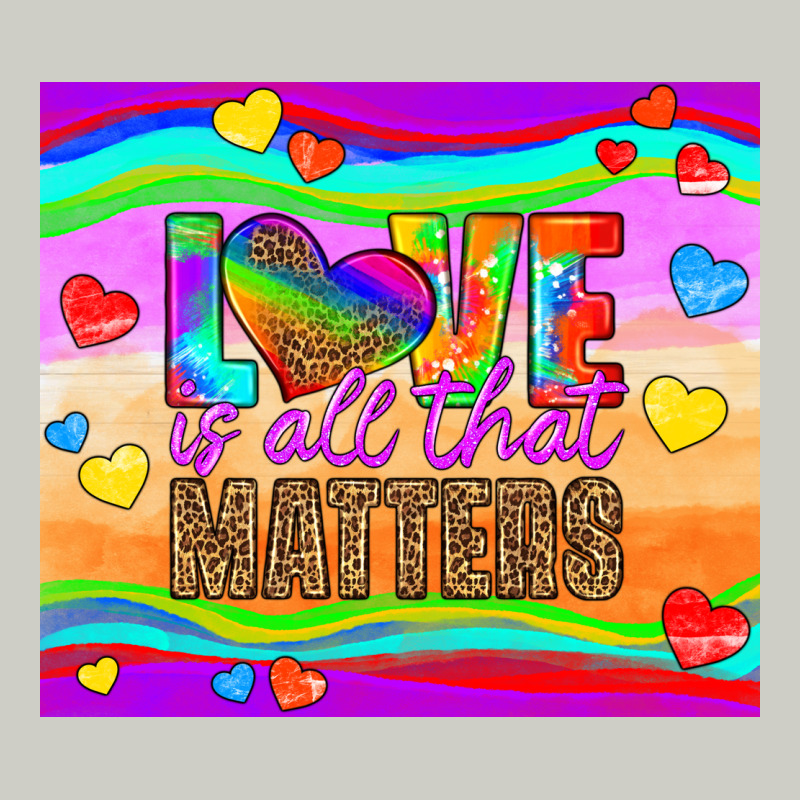 Love Is All That Matters Heavyweight Hoodie by HRA Design Shop | Teevron