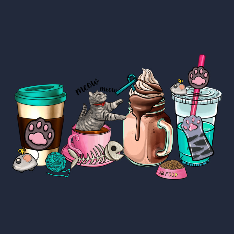 Cat  Coffee Cup Premium Sweatshirt by AdoDesignShop | Teevron