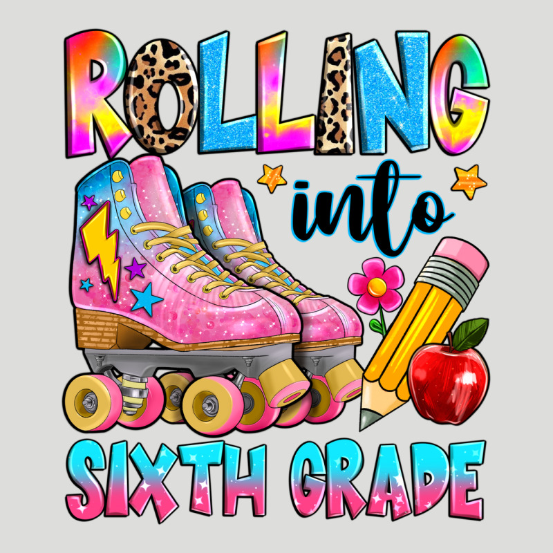 Rolling Into Sixth Grade Zipper Hoodie by texasbilliewilder | Teevron