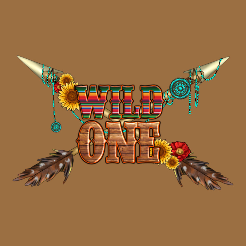 Wild One With Gemstone And Sunflower Vintage Tee by Artiststas | Teevron