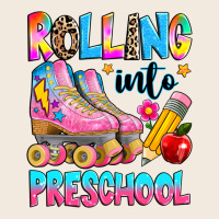 Rolling Into Preschool Grade Zipper Hoodie | Teevron