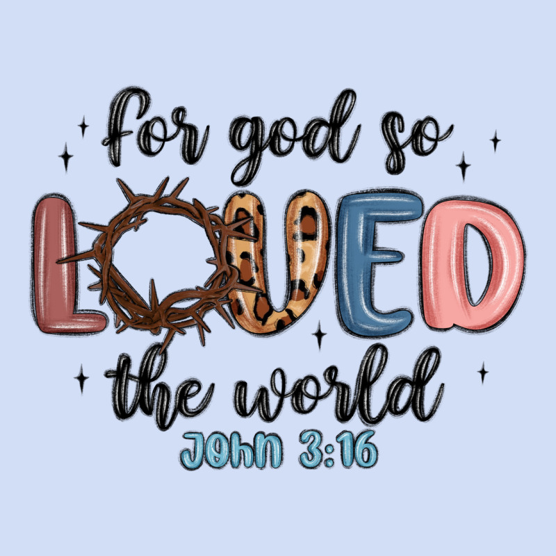 For God So Loved The World Urban Hoodie by MaliasSmallBusiness | Teevron