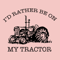 I D Rather Be On My Tractor Urban Heavy Tee | Teevron