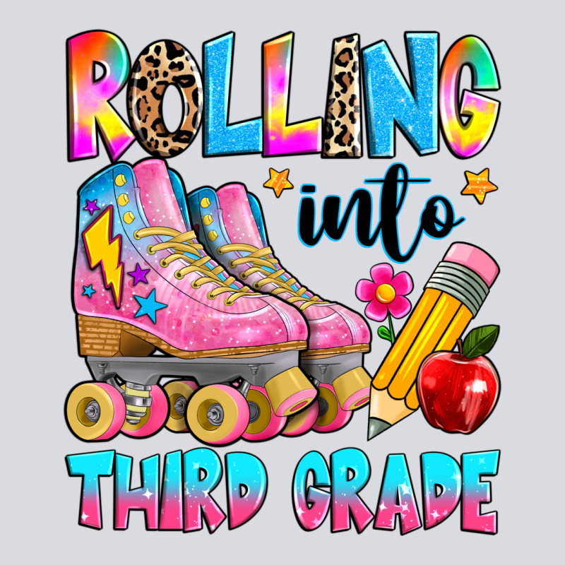 Rolling Into Third Grade Zipper Hoodie by texasbilliewilder | Teevron