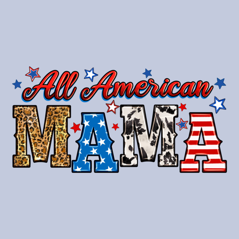 All American Mama Long Sleeve Tee by RanaPortraitStore | Teevron