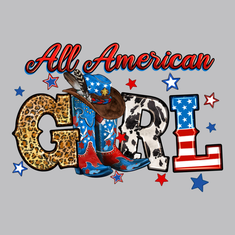 All American Girl Long Sleeve Tee by RanaPortraitStore | Teevron