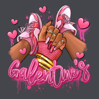 Galentines Afro Girl Sneakers Long Sleeve Tee | Teevron
