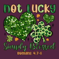 Not Lucky Simply Blessed Urban Hoodie | Teevron