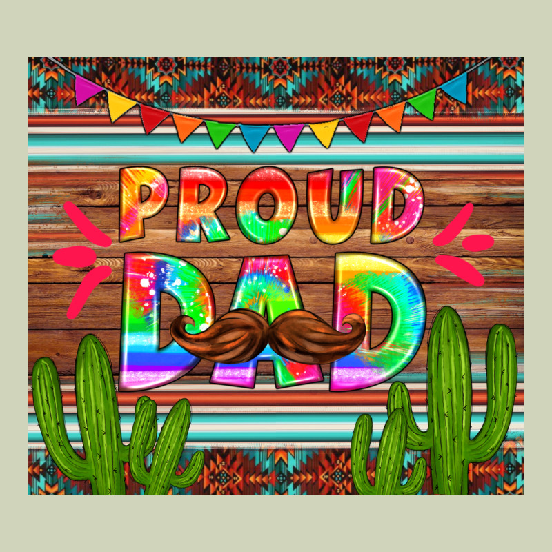 Proud Dad Tumbler Heavyweight Hoodie by HRA Design Shop | Teevron