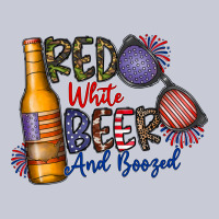 Red White Beer And Boozed Heavyweight Hoodie | Teevron