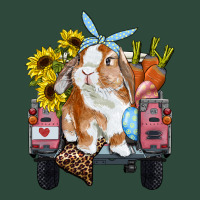 Easter Truck With Bunny Sunflowers And Eggs Zipper Hoodie | Teevron