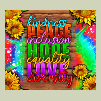 Kindness Peace Inclusion Hope Equality Love Diversity Heavyweight Hoodie | Teevron