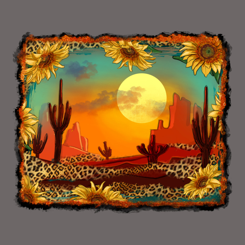Western Desert Sunset Background Classic Tee by RanaPortraitStore | Teevron