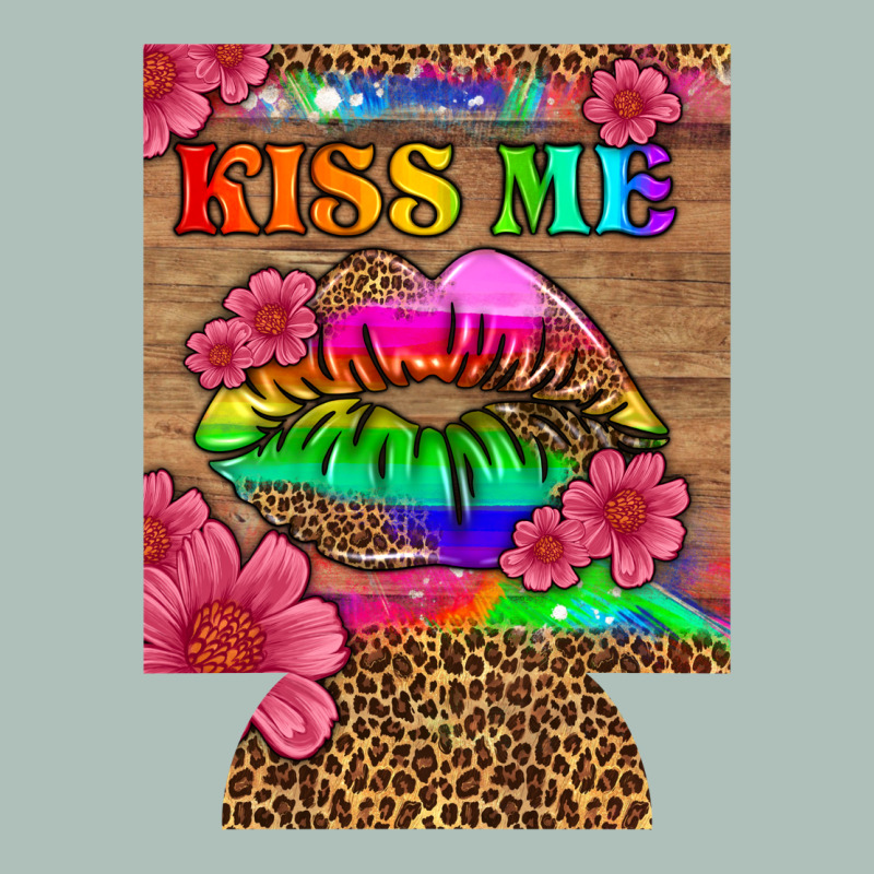 Lgbtq Kiss Me  Can Cooler Heavyweight Hoodie by HRA Design Shop | Teevron