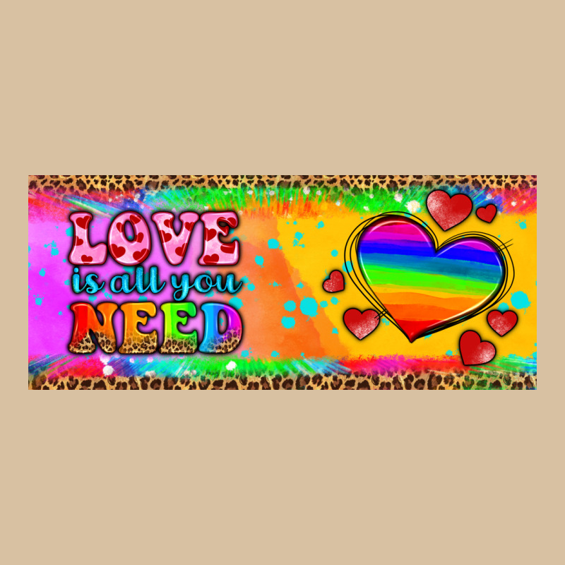 Love Is All You Need  Mug 15 Oz Heavyweight Hoodie by HRA Design Shop | Teevron
