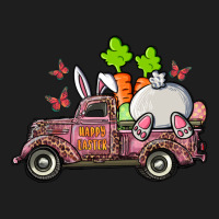 Happy Easter Pink Truck With Bunny Classic Tee | Teevron