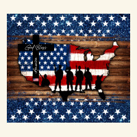God Bless America American Flag Tumbler Premium Hoodie | Teevron