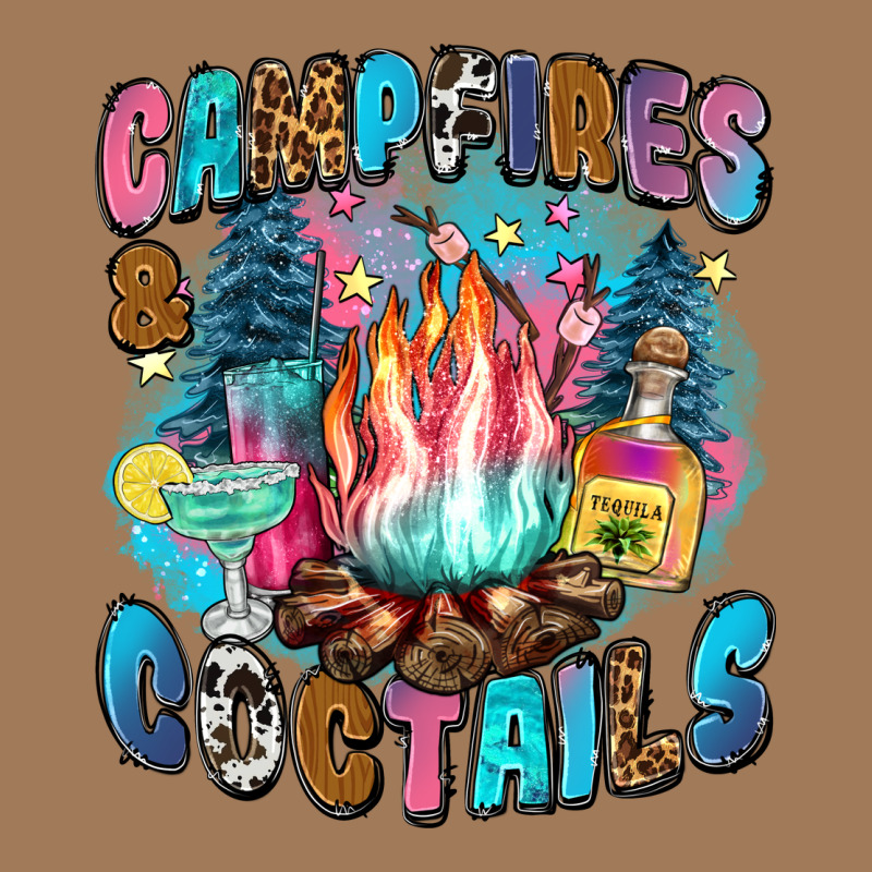 Campfires And Coctails Classic Tee by Zillion Design Studio | Teevron