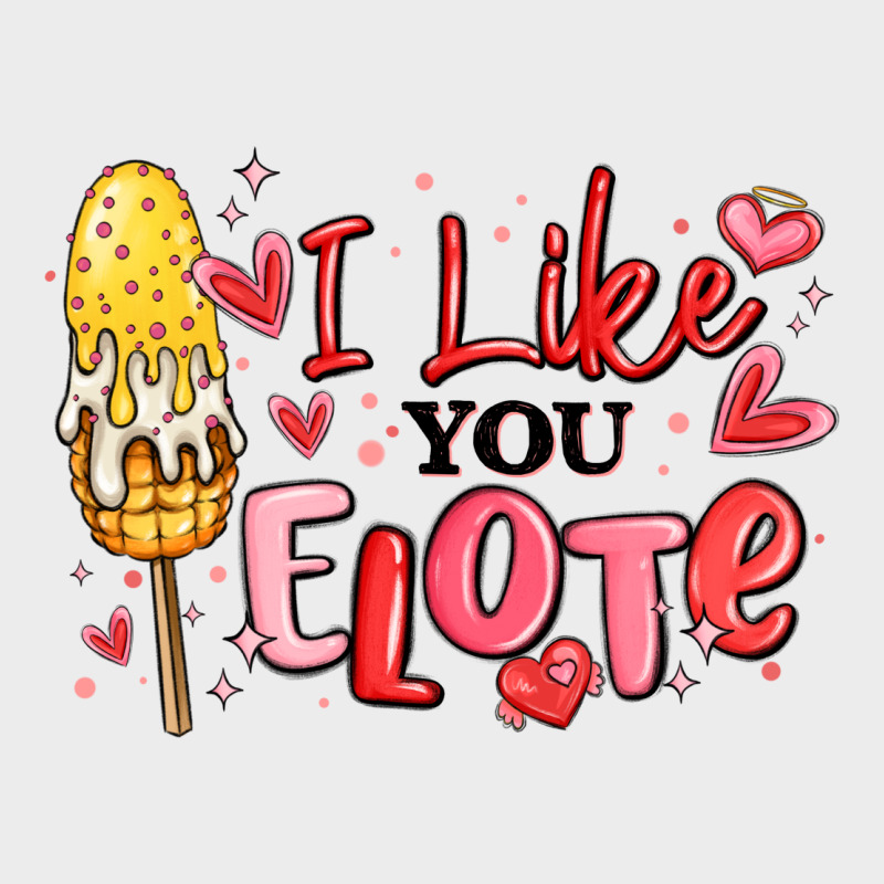 I Like You Elote Mexican Valentines Day Urban Hoodie by MaliasSmallBusiness | Teevron