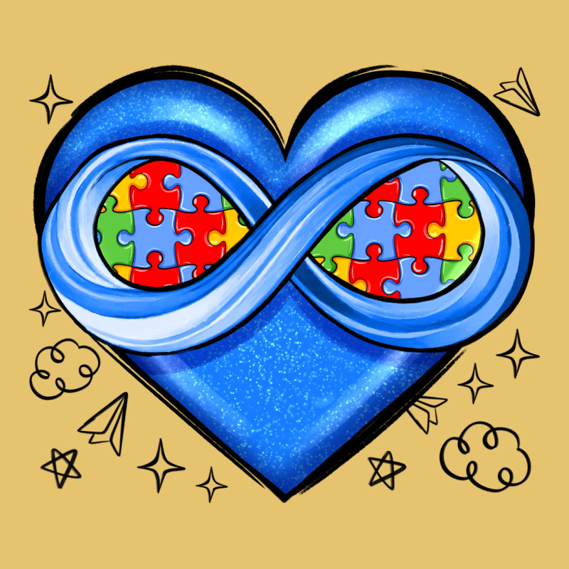 Infinity Heart Autism Awareness Premium Sweatshirt by JahusDesignShop | Teevron
