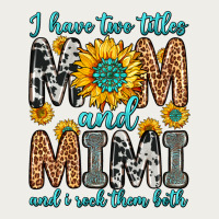 I Have Two Titles Mom And Mimi And I Rock Them Bot Zipper Hoodie | Teevron