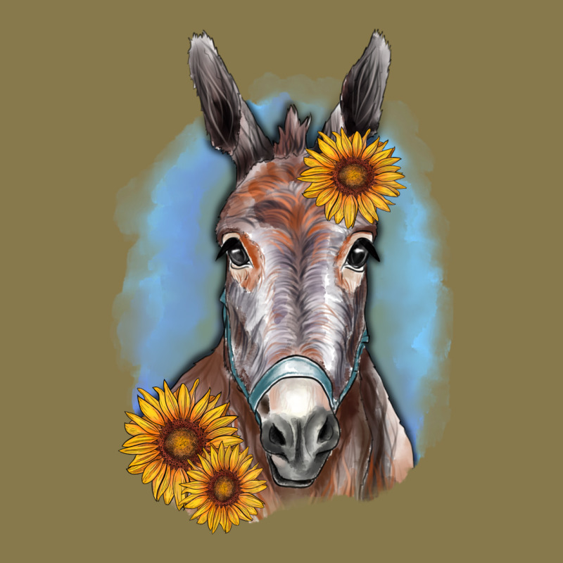 Sunflower Donkey Premium Hoodie by RanaPortraitStore | Teevron