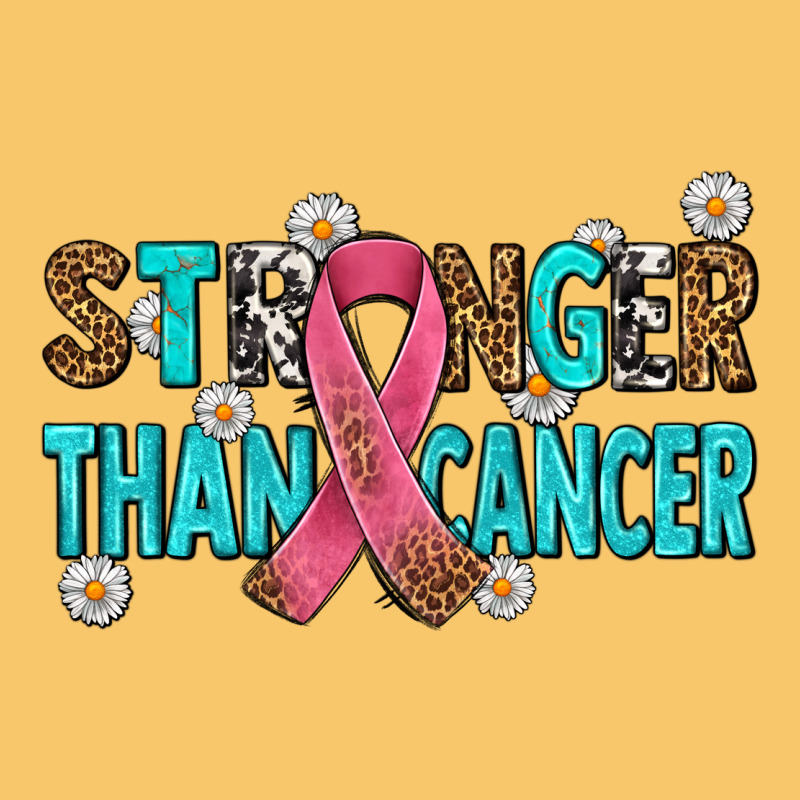 Stronger Than Cancer With Cancer Ribbon Vintage Hoodie by AdoDesignShop | Teevron