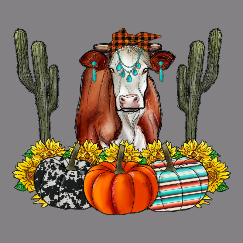 Fall Cow Heavyweight Hoodie by CowhideDigitalArt | Teevron