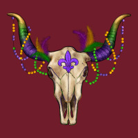 Mardi Gras Bullskull Zipper Hoodie | Teevron